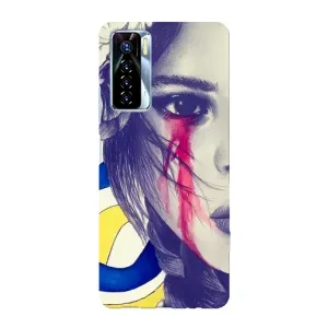 Чехол на TECNO Camon 17 Pro Украинский дизайн (Слезы Украины)