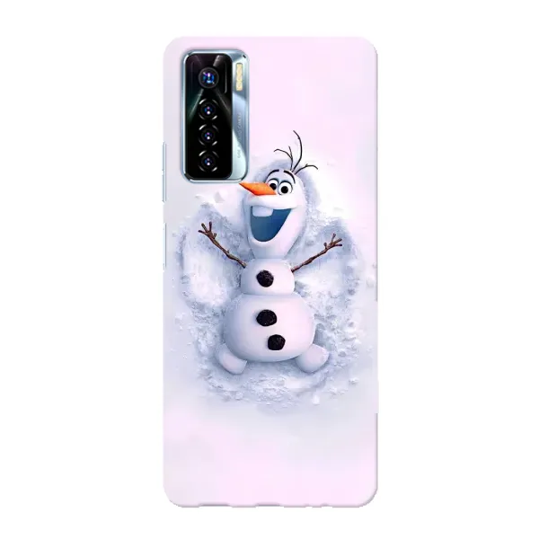 Чехол с рисунком «Снеговик Олов» для TECNO Camon 17 Pro Чехол с рисунком «Снеговик Олов» для TECNO Camon 17 Pro