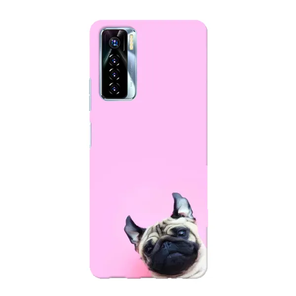 Чохол з малюнком «Собака на рожевому» для TECNO Camon 17 Pro Чохол з малюнком «Собака на рожевому» для TECNO Camon 17 Pro