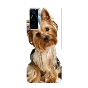 Чехол (ТПУ) Милые собачки для TECNO Camon 17 Pro (Собака Терьер)