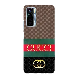 Чехлы Бренд GUCCI для TECNO Camon 17 Pro (Стиль GUCCI)