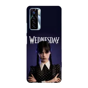 Чехлы с принтом Уэнсдей на TECNO Camon 17 Pro (Wednesdey)