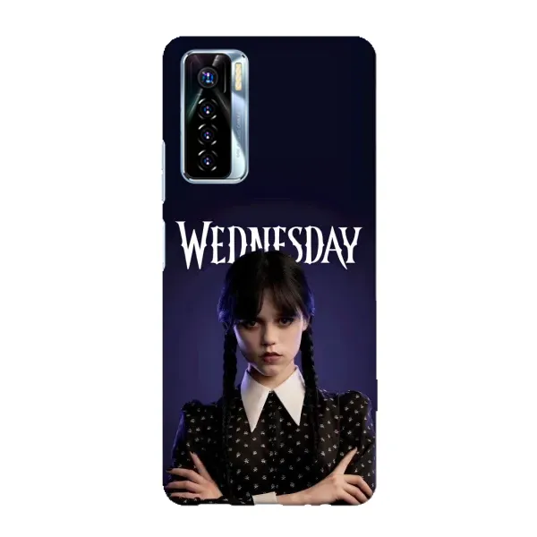 Чехол с рисунком «Wednesdey» для TECNO Camon 17 Pro Чехол с рисунком «Wednesdey» для TECNO Camon 17 Pro