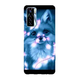Чехол с Лисичкой для TECNO Camon 17 Pro (Яркая Лиса)