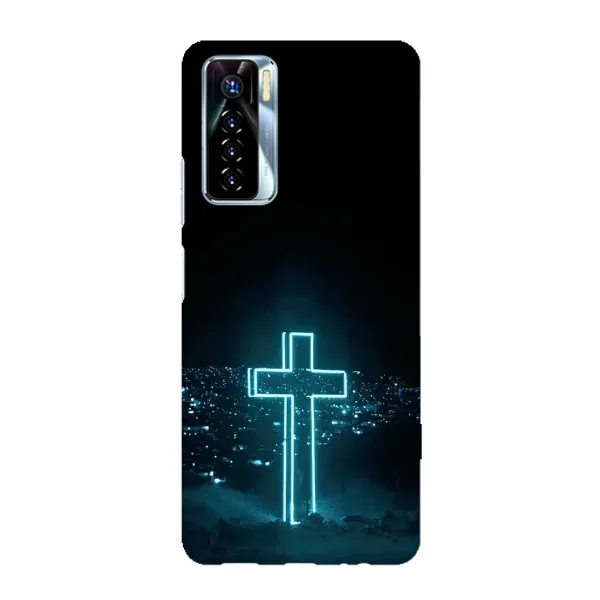 Чехол с рисунком «Яркий Крест» для TECNO Camon 17 Pro Чехол с рисунком «Яркий Крест» для TECNO Camon 17 Pro