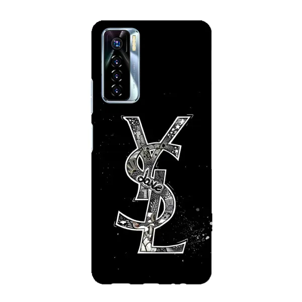 Чехол с рисунком «YSL» для TECNO Camon 17 Pro Чехол с рисунком «YSL» для TECNO Camon 17 Pro