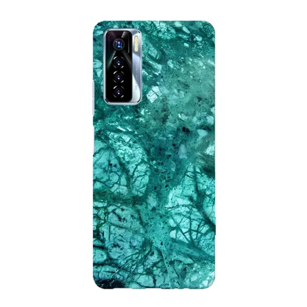 Чехол с рисунком «Зеленый мрамор» для TECNO Camon 17 Pro Чехол с рисунком «Зеленый мрамор» для TECNO Camon 17 Pro