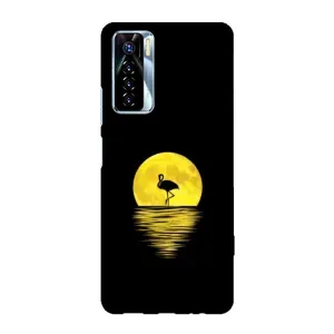 Літній Чохол на TECNO Camon 17 Pro (Жовтий Захід сонця)