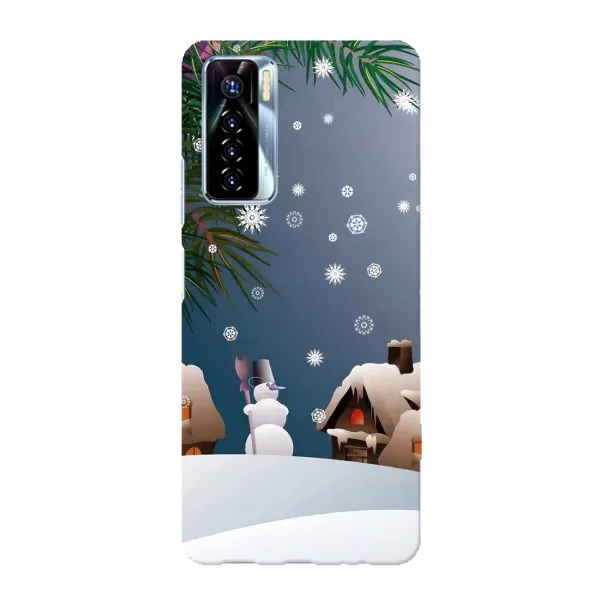 Чехол с рисунком «Зима» для TECNO Camon 17 Pro Чехол с рисунком «Зима» для TECNO Camon 17 Pro