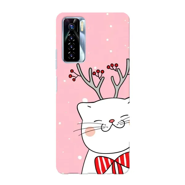 Чехол с рисунком «Зимний кот» для TECNO Camon 17 Pro Чехол с рисунком «Зимний кот» для TECNO Camon 17 Pro