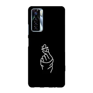 Чехлы (Знак сердечка) на TECNO Camon 17 Pro (Знак Сердечка)