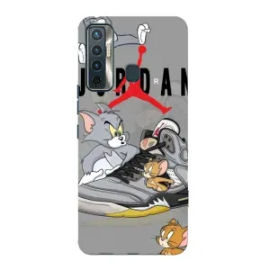 Силиконовый Чехол Nike Air Jordan на Техно Камон 17 (Air Jordan)