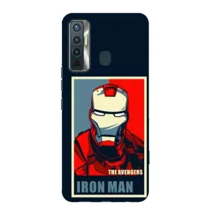 Чохол Супергерой Залізна Людина на TECNO Camon 17 (Art Iron man)