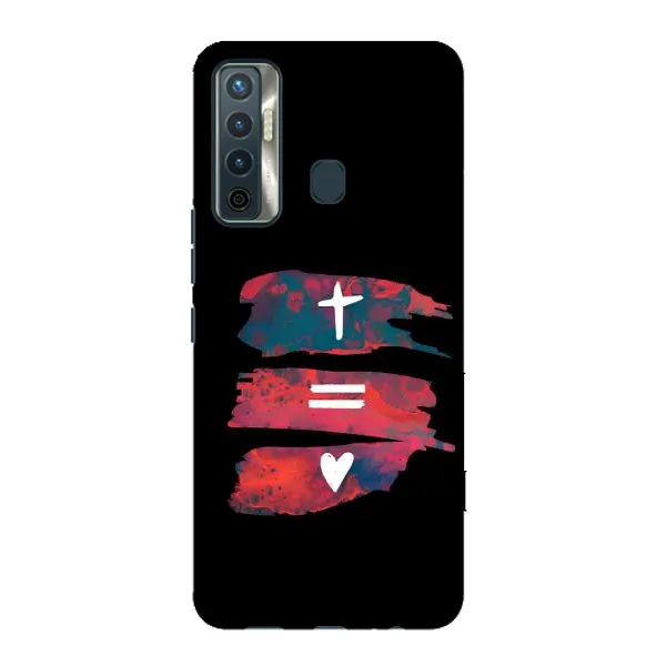Чехол с рисунком «Атрибутика» для TECNO Camon 17 Чехол с рисунком «Атрибутика» для TECNO Camon 17