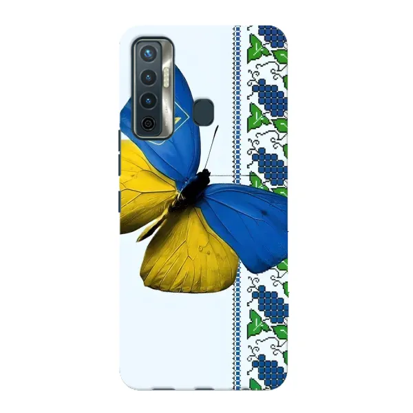 Чехол с рисунком «Бабочка» для TECNO Camon 17 Чехол с рисунком «Бабочка» для TECNO Camon 17