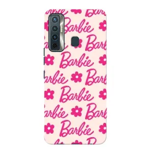 Силиконовый Чехол Барби Фильм на TECNO Camon 17 (Barbie)