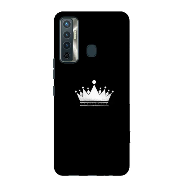 Чехол с рисунком «Белая корона» для TECNO Camon 17 Чехол с рисунком «Белая корона» для TECNO Camon 17