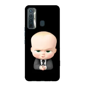 Мультяшний принт на Чохол для Техно Камон 17 (Бос)