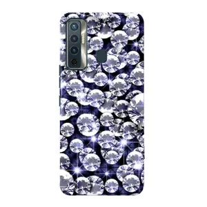 Чехол (Дорого -богато) на TECNO Camon 17 (Бриллианты)