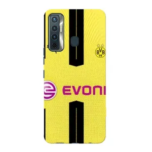 Чохоли з ТОР футбольними клубами на TECNO Camon 17 (BVB)