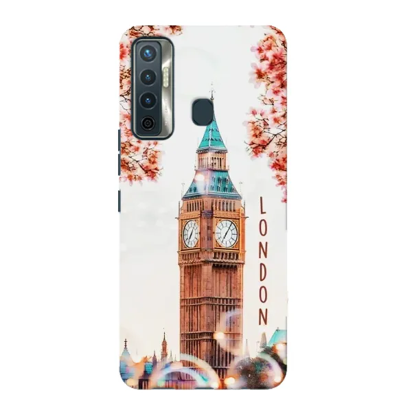 Чехол с рисунком «Часы Лондон» для TECNO Camon 17 Чехол с рисунком «Часы Лондон» для TECNO Camon 17