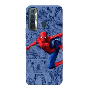 Силіконовий Чохол для TECNO Camon 17 (Людина павук)