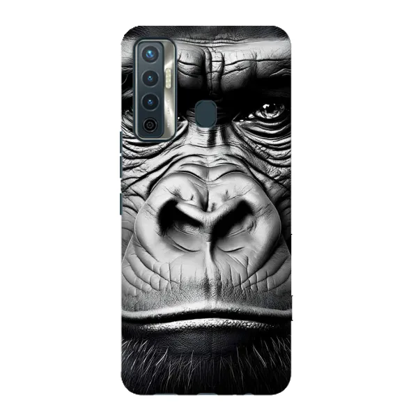 Чехол с рисунком «Черная обезьяна» для TECNO Camon 17 Чехол с рисунком «Черная обезьяна» для TECNO Camon 17
