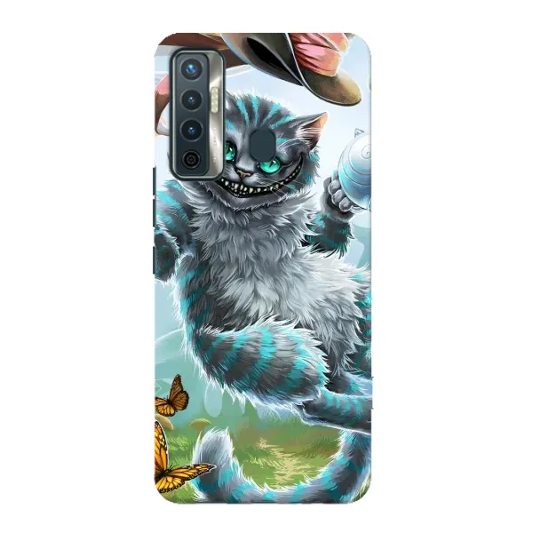 Чехол с рисунком «Чеширский КОТИК» для TECNO Camon 17 Чехол с рисунком «Чеширский КОТИК» для TECNO Camon 17
