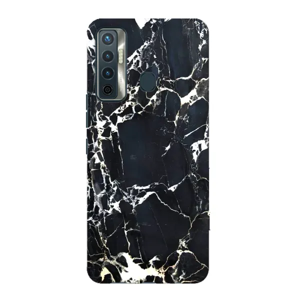 Чехол с рисунком «Чёрный мрамор» для TECNO Camon 17 Чехол с рисунком «Чёрный мрамор» для TECNO Camon 17