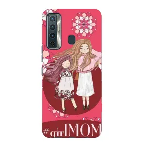Чехол с рисунком «Дочь и мама» для TECNO Camon 17
