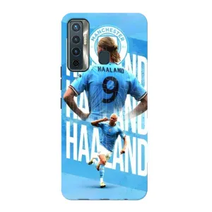 Чехлы с принтом для TECNO Camon 17 Футболист (Erling Haaland)