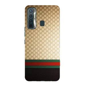 Чехлы Бренд GUCCI для TECNO Camon 17 (Фон Гуччи)