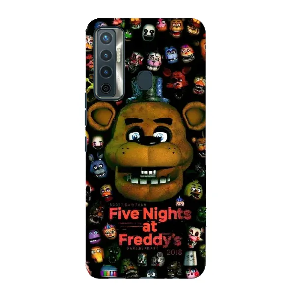Чехол с рисунком «Freddy» для TECNO Camon 17 Чехол с рисунком «Freddy» для TECNO Camon 17