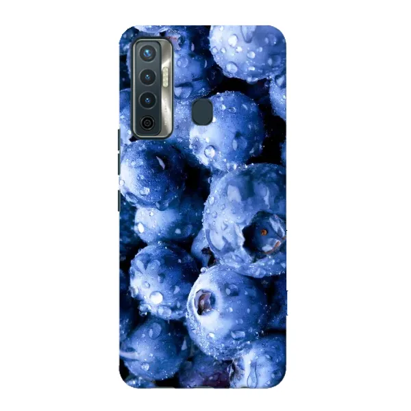 Чехол с рисунком «Голубика» для TECNO Camon 17 Чехол с рисунком «Голубика» для TECNO Camon 17