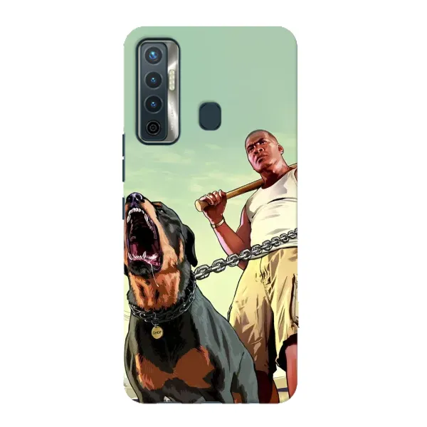Чехол с рисунком «GTA» для TECNO Camon 17 Чехол с рисунком «GTA» для TECNO Camon 17