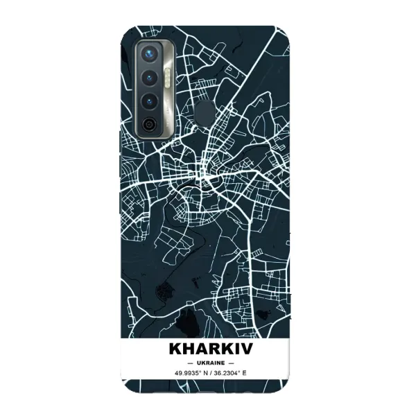 Чехол с рисунком «Харьков» для TECNO Camon 17 Чехол с рисунком «Харьков» для TECNO Camon 17