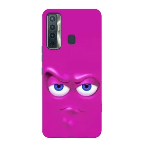 Силиконовые Чехлы (смешные стикеры) для TECNO Camon 17 (Хитрая мордочка)