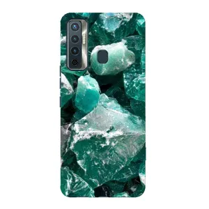Чехол (Дорого -богато) на TECNO Camon 17 (Изумруд)