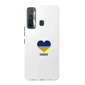 Чехлы силиконовые (Город Харьков) на Техно Камон 17 (Kharkiv)