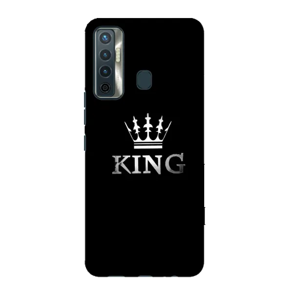 Чехол с рисунком «KING» для TECNO Camon 17 Чехол с рисунком «KING» для TECNO Camon 17