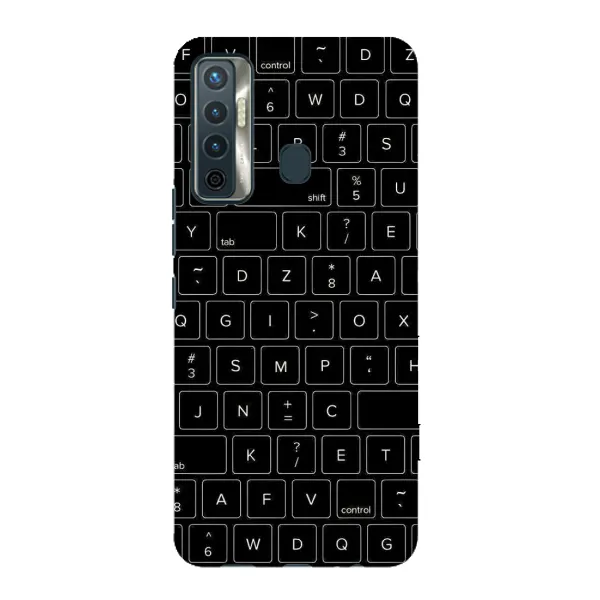Чохол з малюнком «Клавіатура» для TECNO Camon 17 Чохол з малюнком «Клавіатура» для TECNO Camon 17