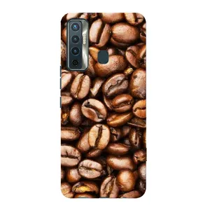 Чехол с изображением вкусной еды для TECNO Camon 17 (Кофе)