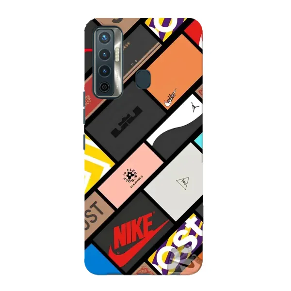 Чохол з малюнком «Коробки» для TECNO Camon 17 Чохол з малюнком «Коробки» для TECNO Camon 17