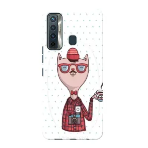 Чехол на тематику: Коты для TECNO Camon 17 (Кот аристократ)