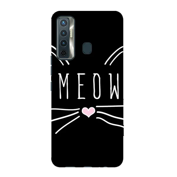 Чехол с рисунком «КОТИК MEOW» для TECNO Camon 17 Чехол с рисунком «КОТИК MEOW» для TECNO Camon 17