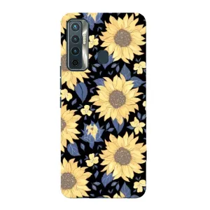 Чехлы с тематикой "ЦВЕТЫ" на TECNO Camon 17 (красивые цветы)
