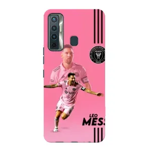 Чехлы Лео Месси в Майами на TECNO Camon 17 (Лео в Майами)