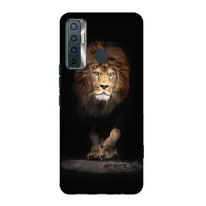 Чехол с картинкой на TECNO Camon 17 (Красивый Лев)