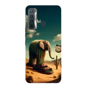 Чехол с мемами тралалело тралала для TECNO Camon 17 (Лирили ларила)