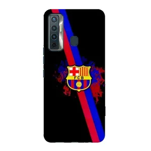 Чохол для TECNO Camon 17 (Барселона) (Лого Барси)